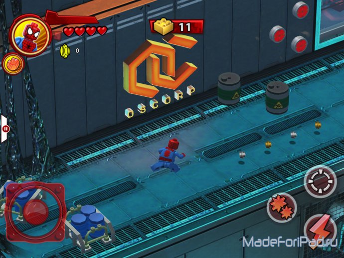 Обзор LEGO Marvel Super Heroes: Universe in Peril для iPad