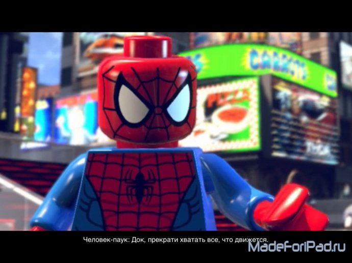 Обзор LEGO Marvel Super Heroes: Universe in Peril для iPad