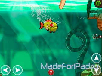 Zombie Fish Tank. Аркада про рыбку-зомби для iPad