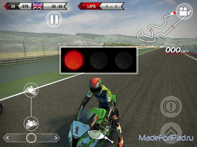 Обзор SBK14 Official Mobile Game для iPad
