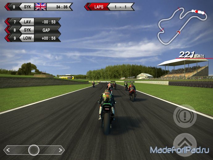 Обзор SBK14 Official Mobile Game для iPad
