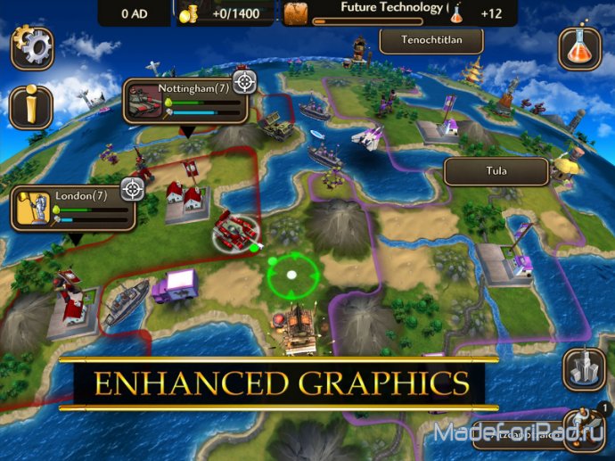 Анонс Sid Meier’s Civilization Revolution 2 для iPad