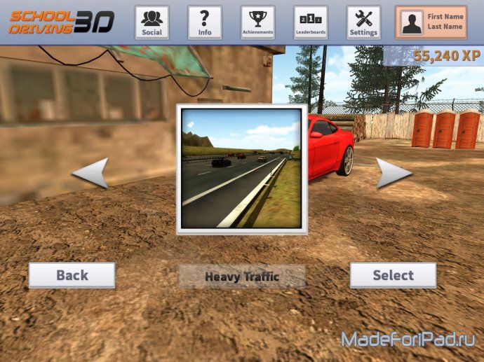 School Driving 3D. Школа вождения для iPad