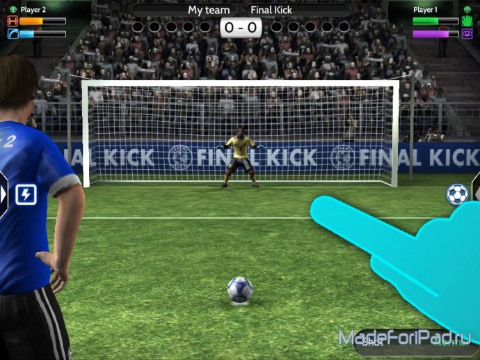 Final Kick: Лучшая игра по пробитию пенальти на iPad