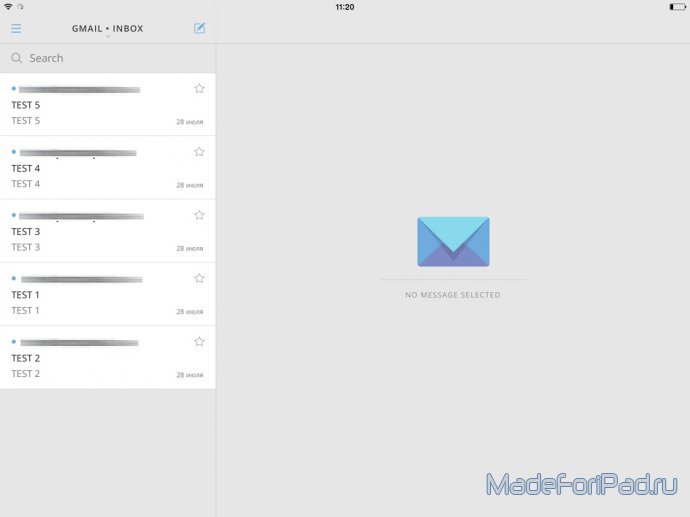 CloudMagic для iPad. Лучший почтовый клиент для iOS