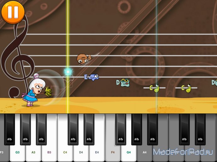 Piano Dust Buster 2 для iPad. Играй, играй же, пианист!