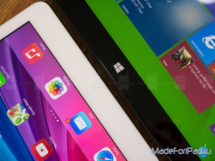 Чем Surface Pro 3 лучше iPad Air