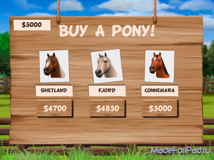 Pony Trails. Симулятор лошади для iPad