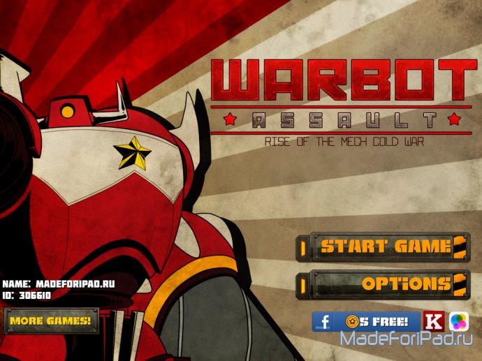 Warbot Assault. Классический Beat ’em up для iPad