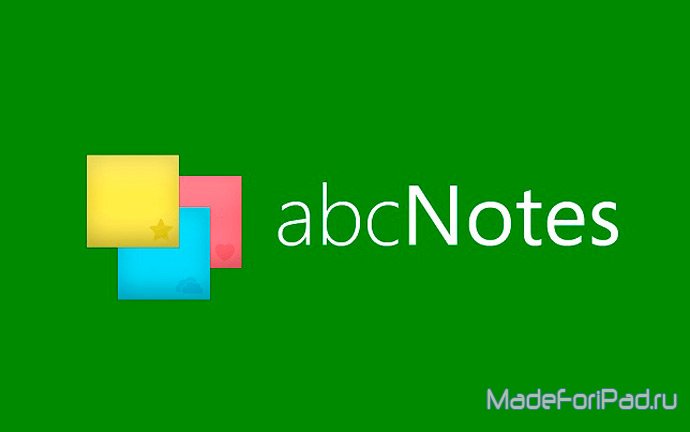 abc Notes - Checklist & Sticky Note Application