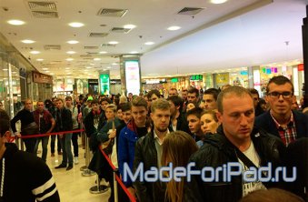 Продажи iPhone 6 и iPhone 6 Plus в России стартовали!