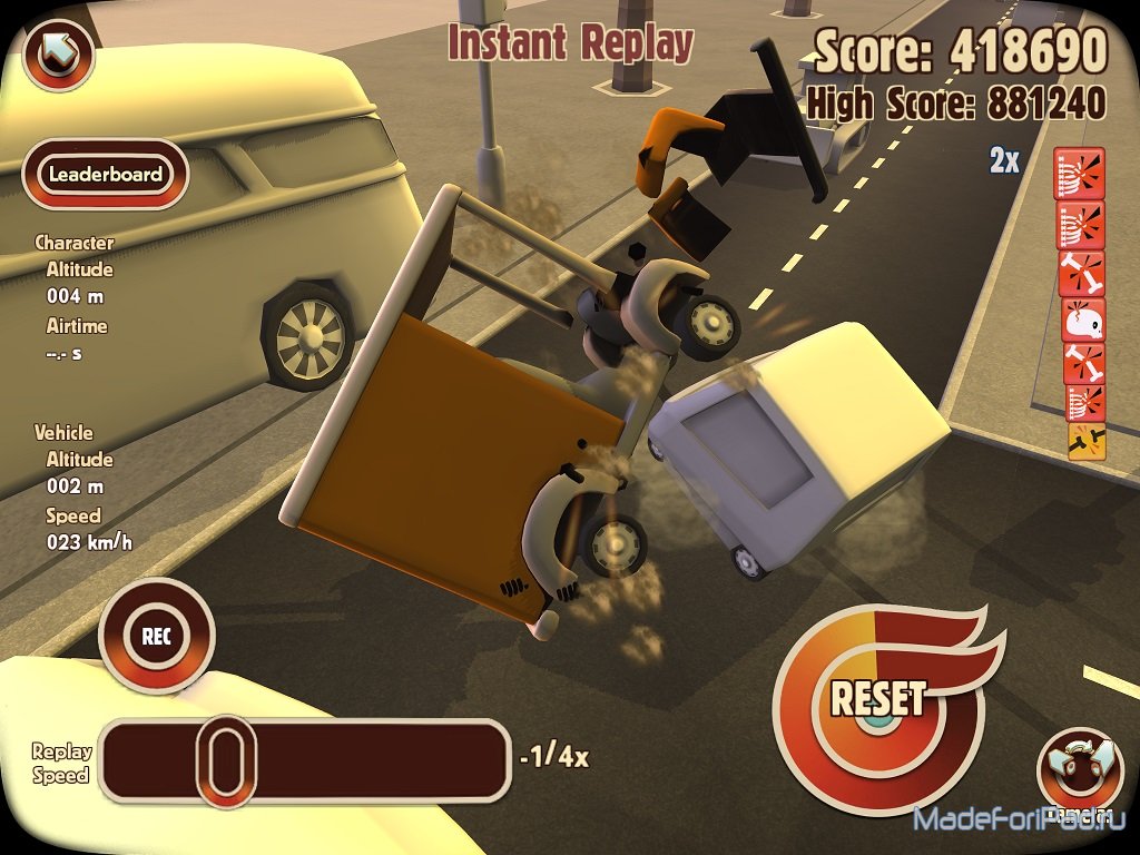 Turbo Dismount для iPad. Симфония разрушения | Все для iPad