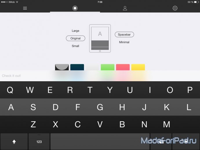 Fleksy Keyboard - Custom Colors, Faster Typing
