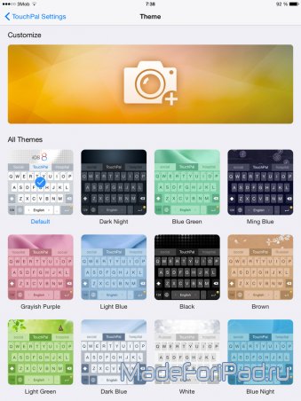 TouchPal Keyboard - Theme, Swipe & Emoji