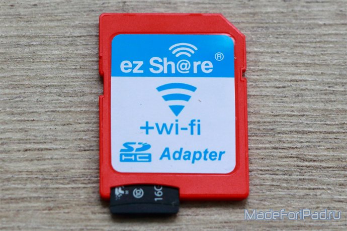 Обзор Wi-Fi адаптера и приложения ez Share Wi-Fi SD HD для iPad