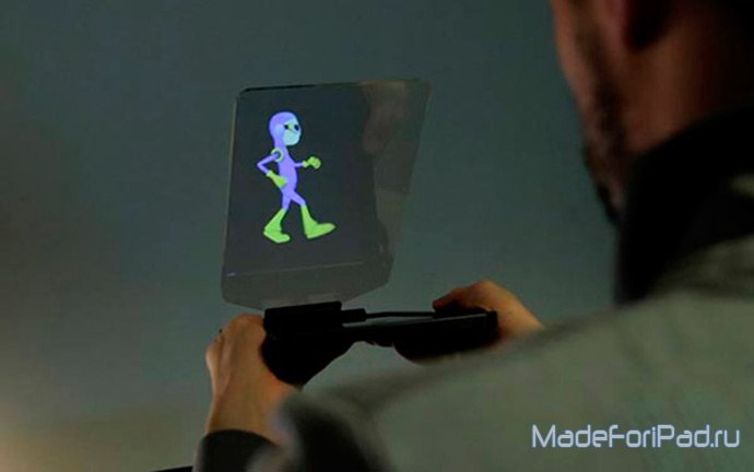 Компания Holocube продемонстрировала первый в мире голографический чехол для iPad Air 2