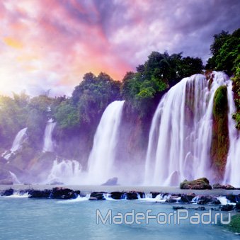 Обои для iPad Выпуск 96 – водопады