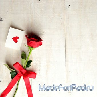 Обои для iPad Выпуск 95 - сердечки, валентинки, любовь
