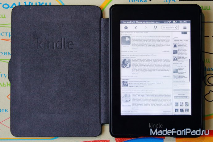 Amazon Kindle Paperwhite - обзор ридера