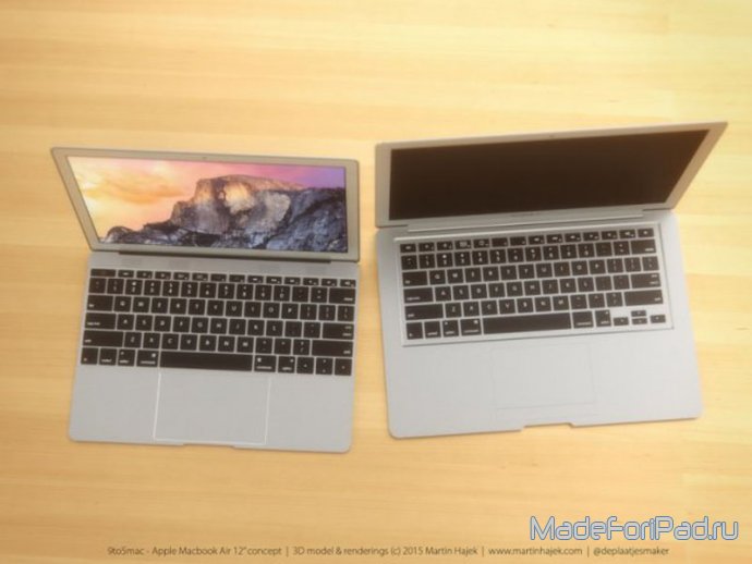 Как будет выглядеть новый MacBook Air