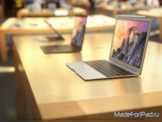 Как будет выглядеть новый MacBook Air