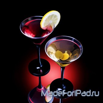 Обои для iPad Выпуск 100 – напитки, коктейли, выпивка