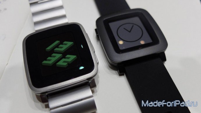 Pebble Time и Pebble Time Steel вместо Apple Watch