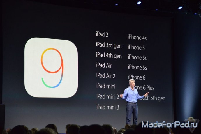 Что нового в iOS 9 для iPhone и iPad