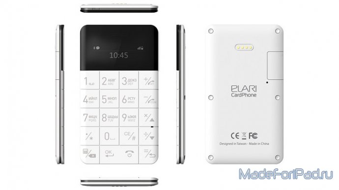 Elari CardPhone – «антисмартфон» в дополнение к iPad
