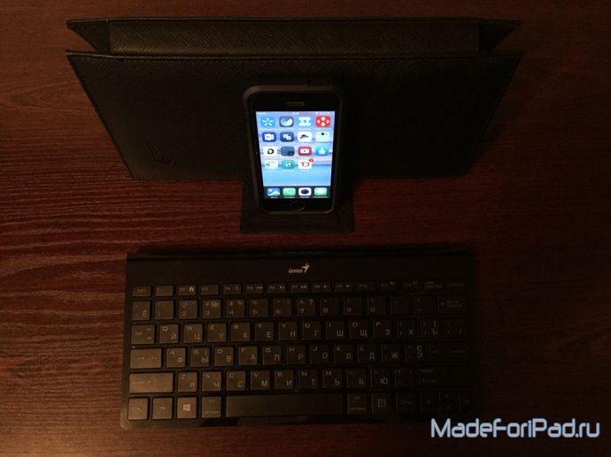 Genius LuxePad 9100 – недорогая bluetooth-клавиатура для iPad