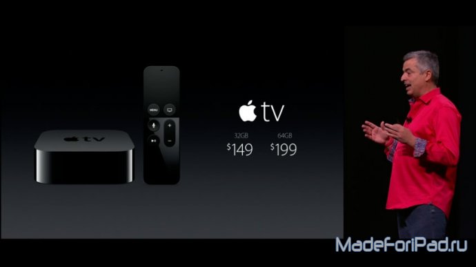 Новая Apple TV на tvOS