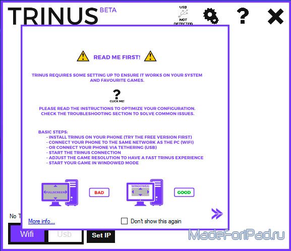 Trinus VR