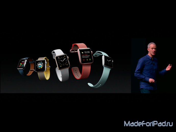 Представлены Apple Watch Series 2 - что нового ? Характеристики и цены