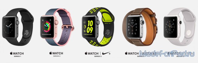 Представлены Apple Watch Series 2 - что нового ? Характеристики и цены