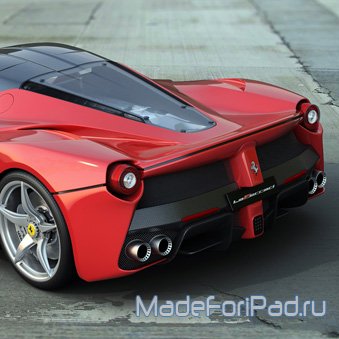 Обои для iPad Выпуск 213. Улетные Ferrari