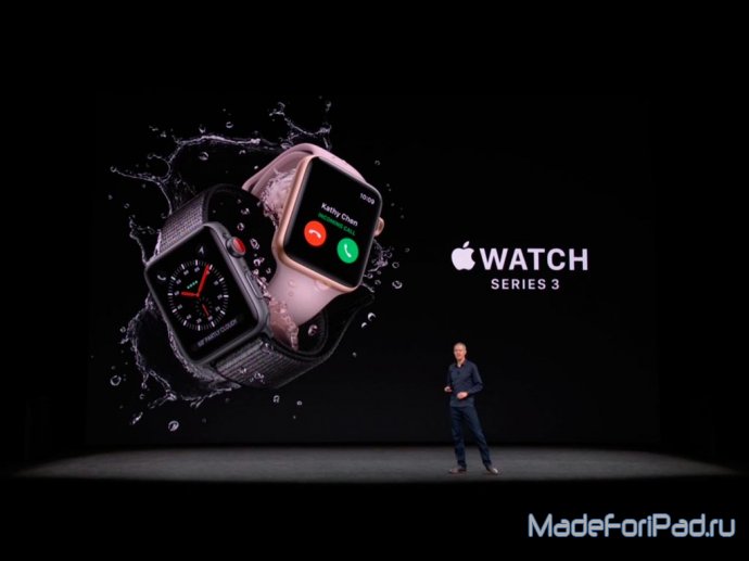 Apple Watch Series 3 и Apple TV 4k - что нового