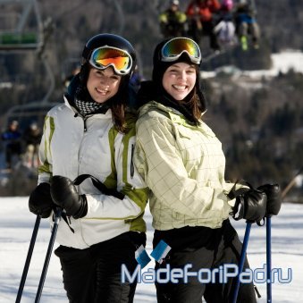 Обои для iPad Выпуск 298. Лыжный спорт